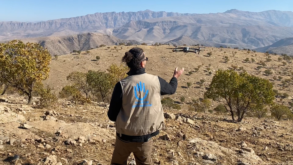 L'efficacité des petits drones dans le déminage humanitaire 